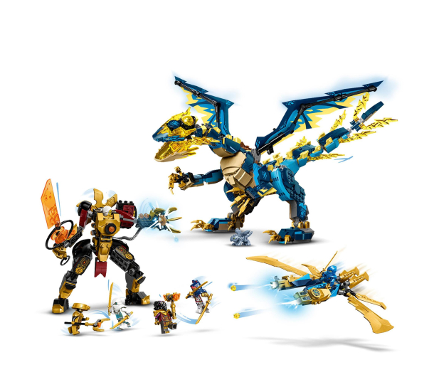 LEGO Ninjago 71796 Smok żywiołu kontra mech cesarzowej - 1141577 - zdjęcie 3